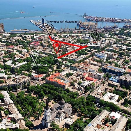 City Garden Apartments Є Інтернет Без Світла Odessa Ngoại thất bức ảnh